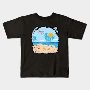 Beach Fun Kids T-Shirt